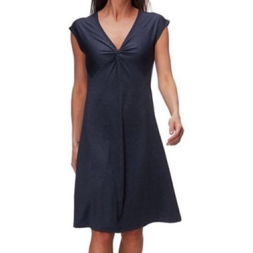 Patagonia Women's Nena Knotted Front/Cap Sleeve V-Neck Dress M